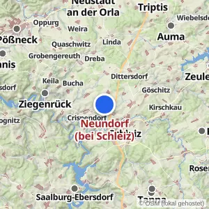 Kartenvorschau Neundorf (bei Schleiz)
