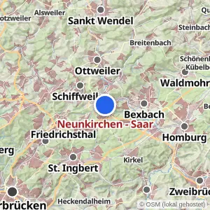Kartenvorschau Neunkirchen - Saar