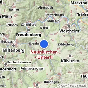 Kartenvorschau Neunkirchen - Unterfr