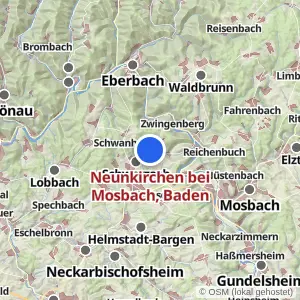 Kartenvorschau Neunkirchen bei Mosbach, Baden