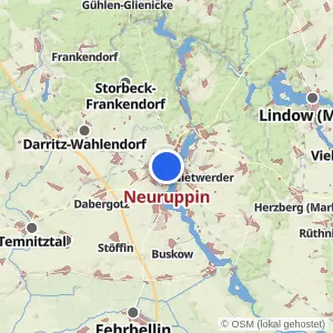Kartenvorschau Neuruppin