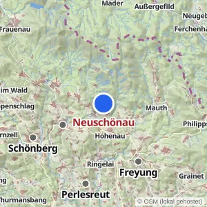 Kartenvorschau Neuschönau