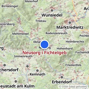 Kartenvorschau Neusorg i Fichtelgeb