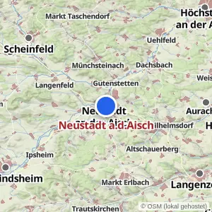 Kartenvorschau Neustadt a.d.Aisch
