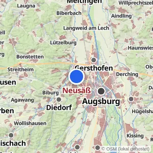 Kartenvorschau Neusäß