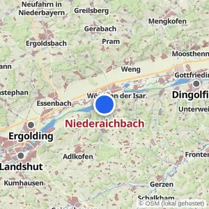 Kartenvorschau Niederaichbach