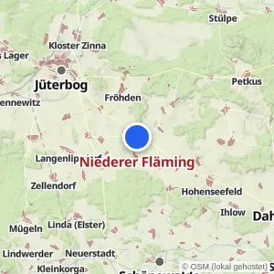 Kartenvorschau Niederer Fläming