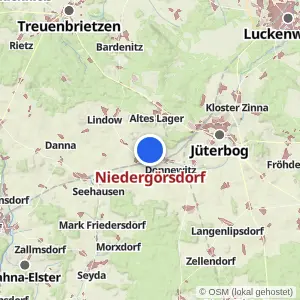 Kartenvorschau Niedergörsdorf