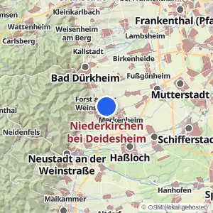Kartenvorschau Niederkirchen bei Deidesheim