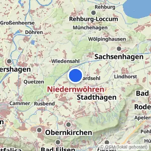 Kartenvorschau Niedernwöhren