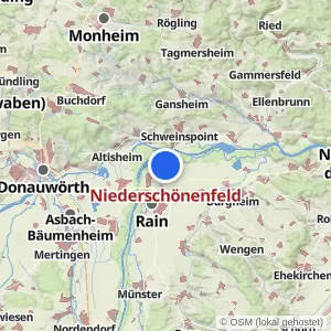 Kartenvorschau Niederschönenfeld