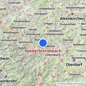 Kartenvorschau Niedersteinebach