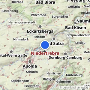 Kartenvorschau Niedertrebra