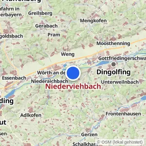 Kartenvorschau Niederviehbach