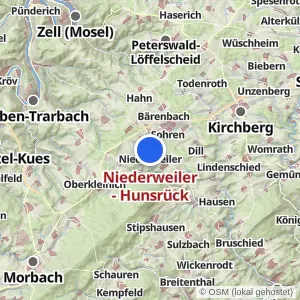 Kartenvorschau Niederweiler - Hunsrück