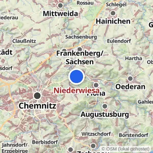 Kartenvorschau Niederwiesa