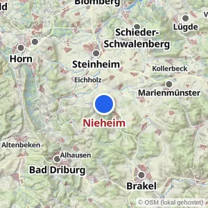 Kartenvorschau Nieheim