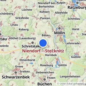 Kartenvorschau Niendorf -  Stecknitz