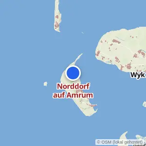 Kartenvorschau Norddorf auf Amrum