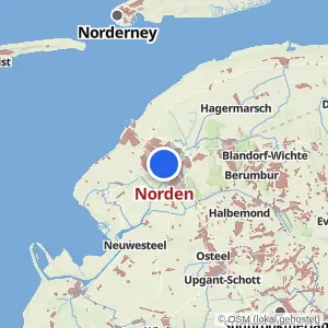 Kartenvorschau Norden