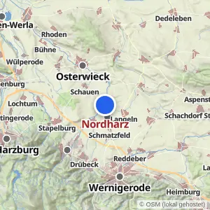 Kartenvorschau Nordharz