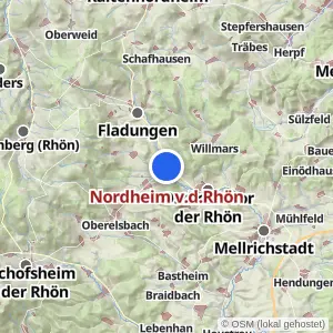 Kartenvorschau Nordheim v.d.Rhön