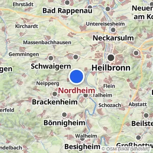 Kartenvorschau Nordheim