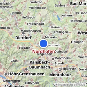 Kartenvorschau Nordhofen