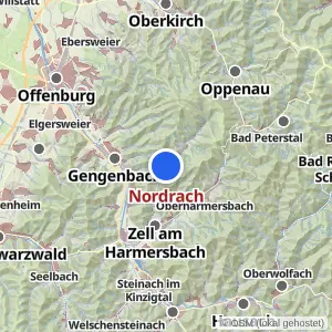 Kartenvorschau Nordrach