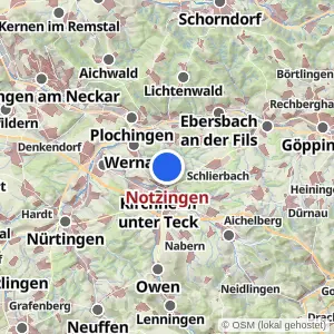 Kartenvorschau Notzingen
