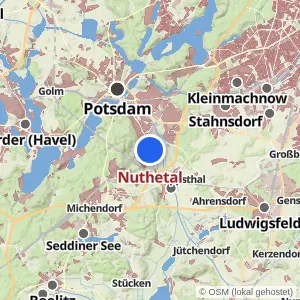 Kartenvorschau Nuthetal