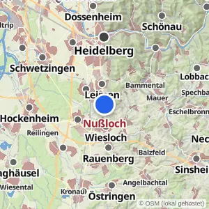Kartenvorschau Nußloch