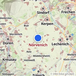 Kartenvorschau Nörvenich
