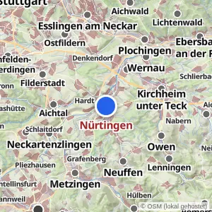 Kartenvorschau Nürtingen