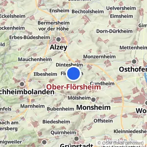 Kartenvorschau Ober-Flörsheim