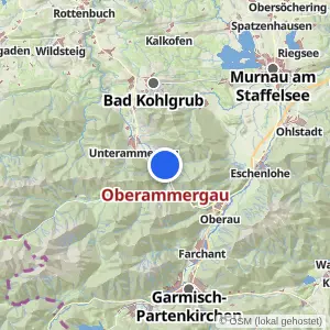 Kartenvorschau Oberammergau