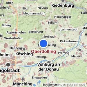 Kartenvorschau Oberdolling