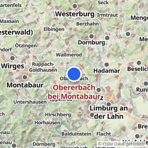 Kartenvorschau Obererbach bei Montabaur