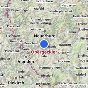 Kartenvorschau Obergeckler