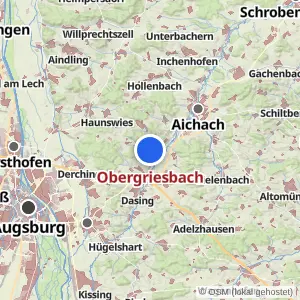 Kartenvorschau Obergriesbach