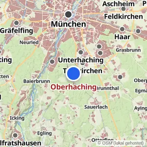 Kartenvorschau Oberhaching
