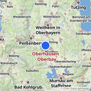 Kartenvorschau Oberhausen - Oberbay