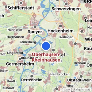 Kartenvorschau Oberhausen-Rheinhausen