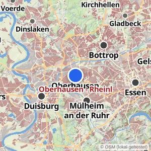 Kartenvorschau Oberhausen - Rheinl