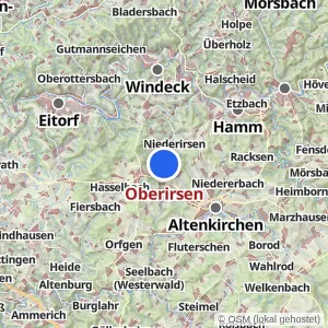 Kartenvorschau Oberirsen