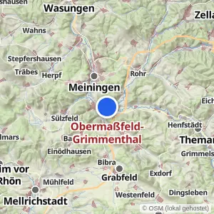 Kartenvorschau Obermaßfeld-Grimmenthal