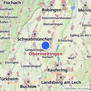 Kartenvorschau Obermeitingen