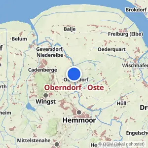 Kartenvorschau Oberndorf - Oste