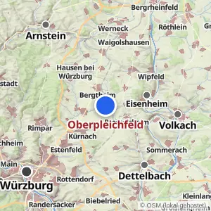 Kartenvorschau Oberpleichfeld