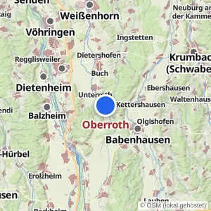 Kartenvorschau Oberroth